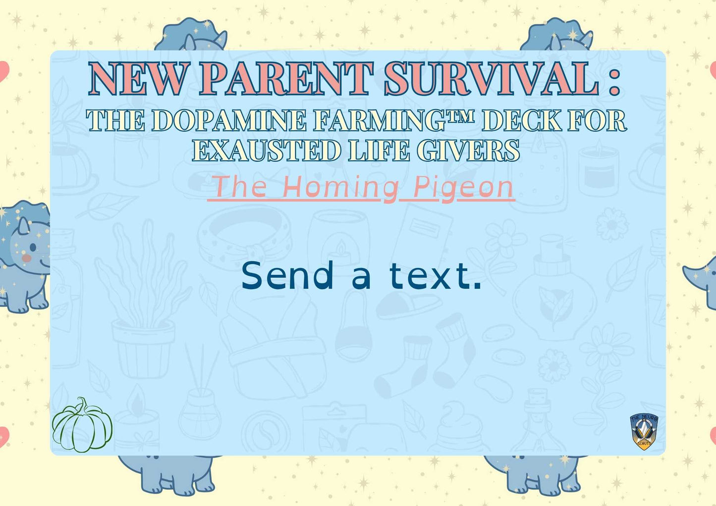New Parent Survival Deck