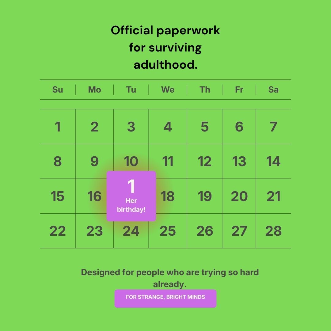Wedding Planning Survival Calendar