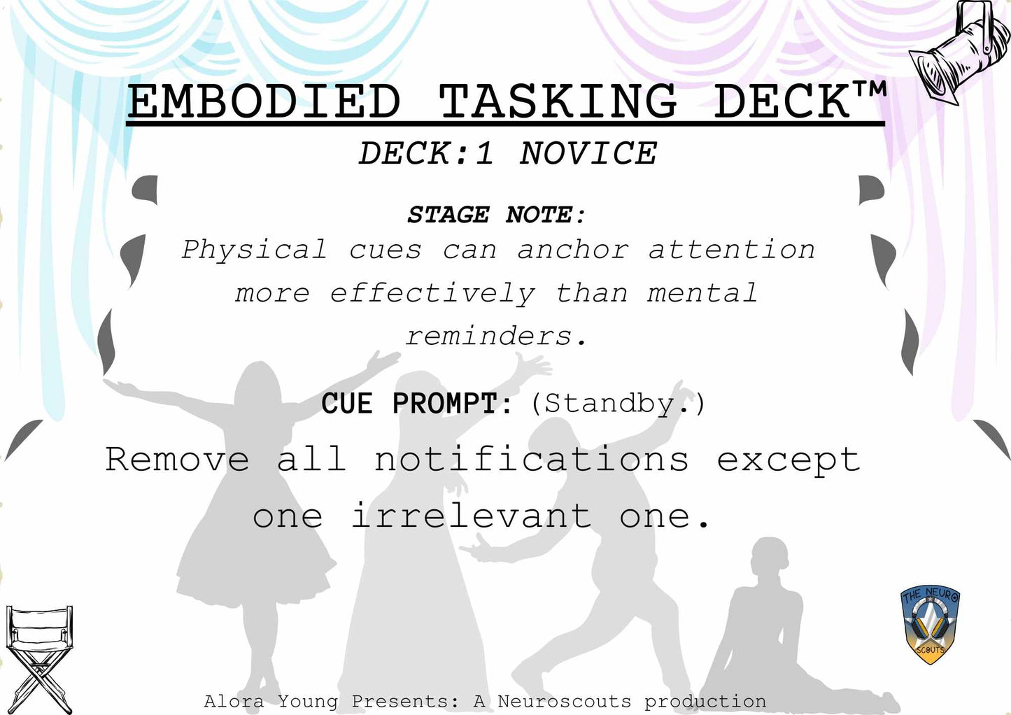 EMBODIED TASKING DECK:NOVICE