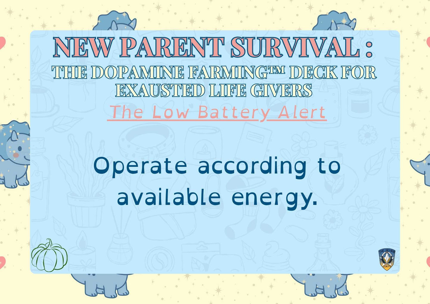 New Parent Survival Deck