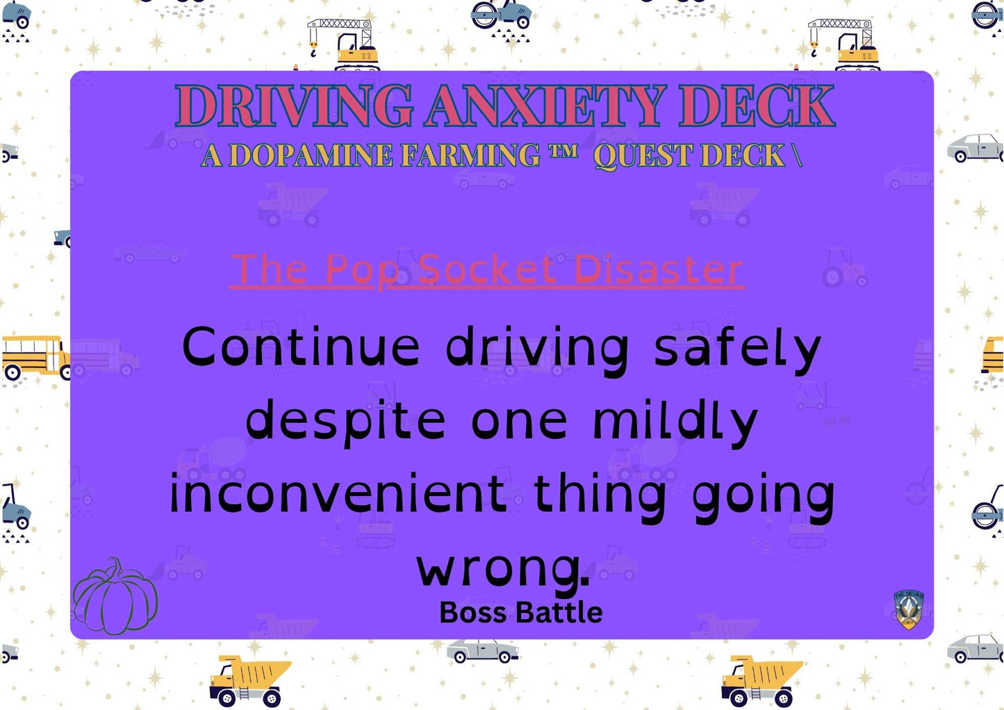 Driving Anxiety Deck