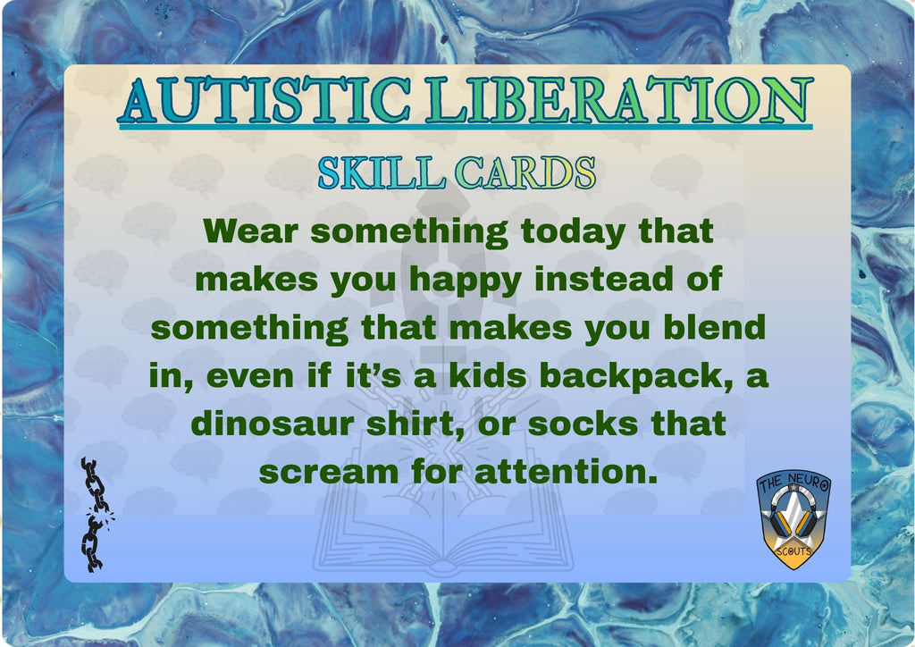 AUTISTIC LIBERATION SKILL CARDS