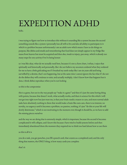 Expedition ADHD:A live executive-function game