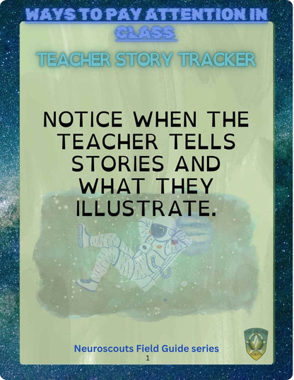 WAYS TO PAY ATTENTION IN CLASS DECK!