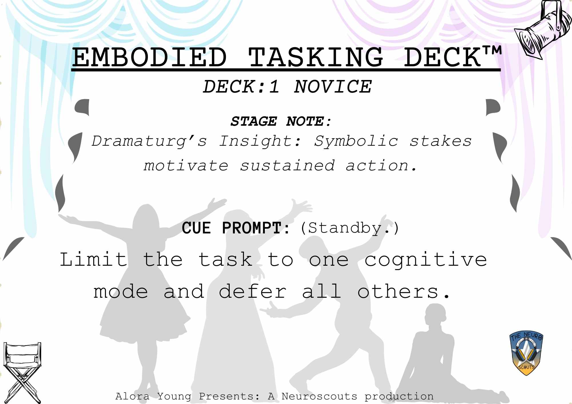 EMBODIED TASKING DECK:NOVICE