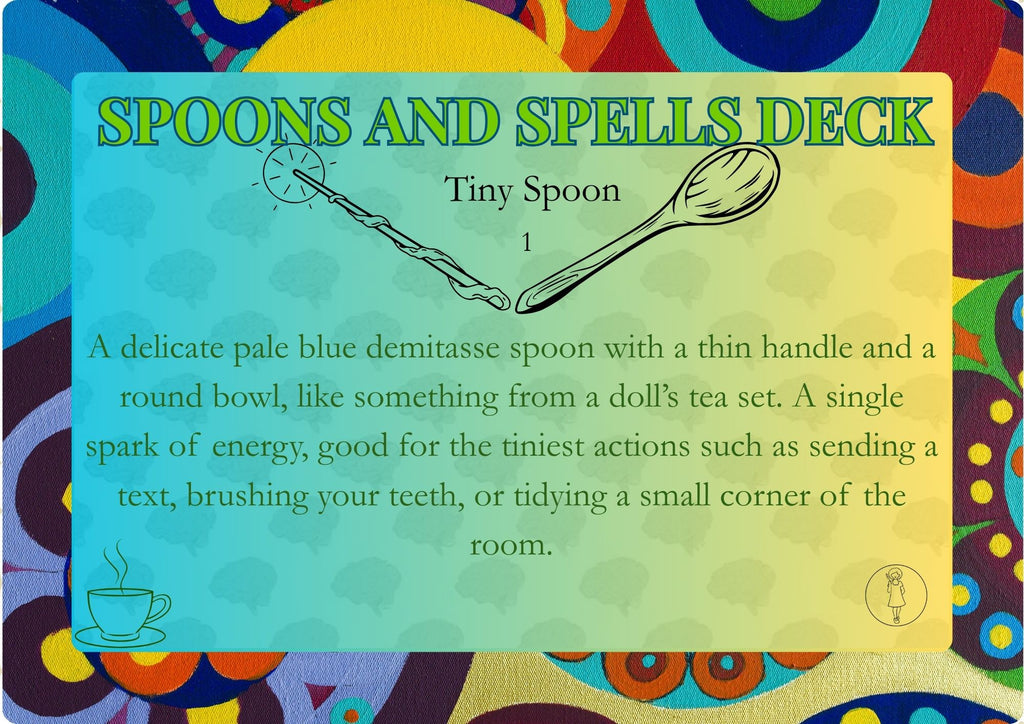 Spoons And Spells Energy mapping Card Deck for ADHD/Autism/chronic Dis ...