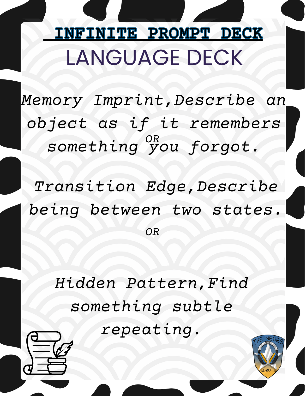 Playing With Language Deck