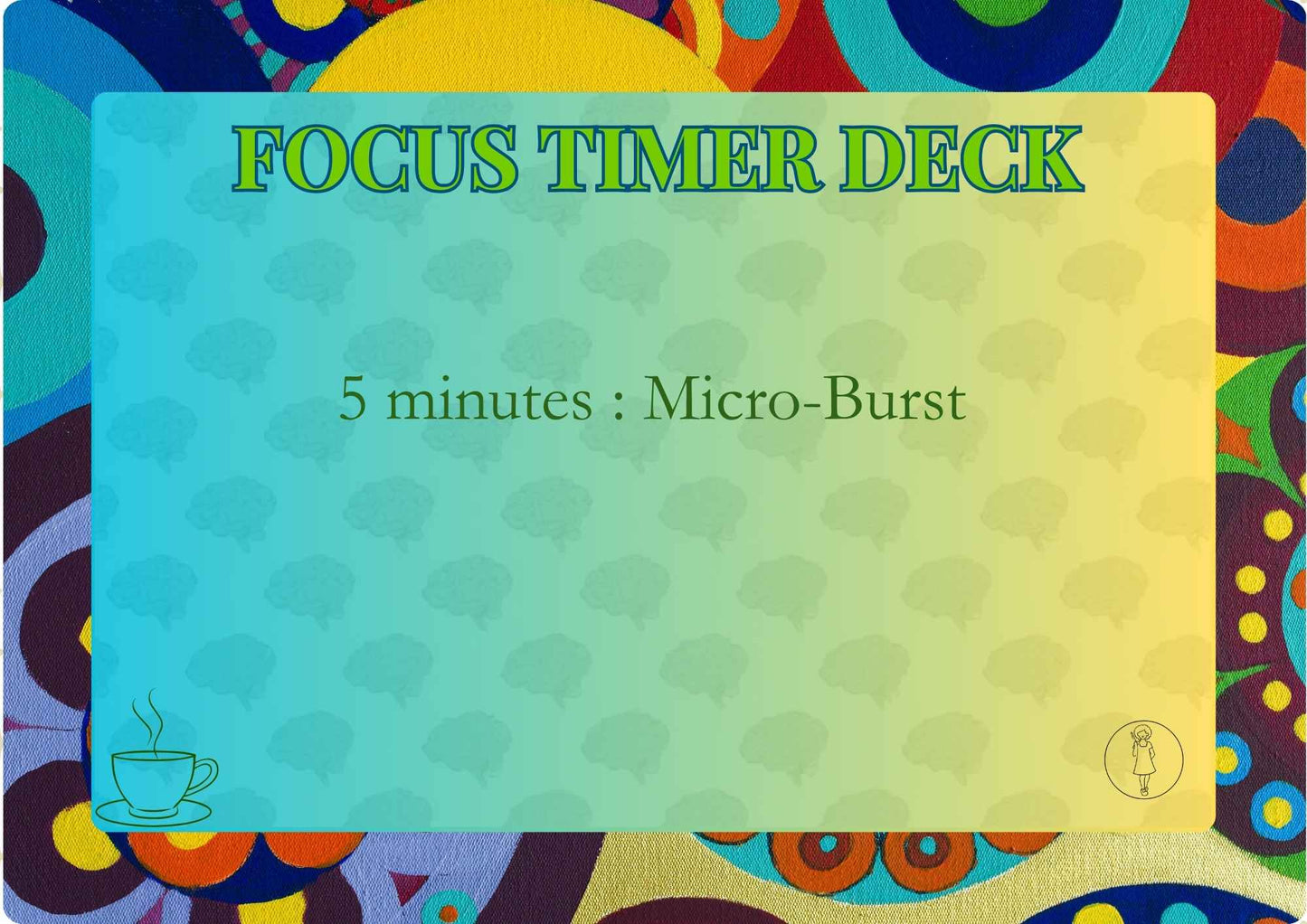 FOCUS TIMER DECK