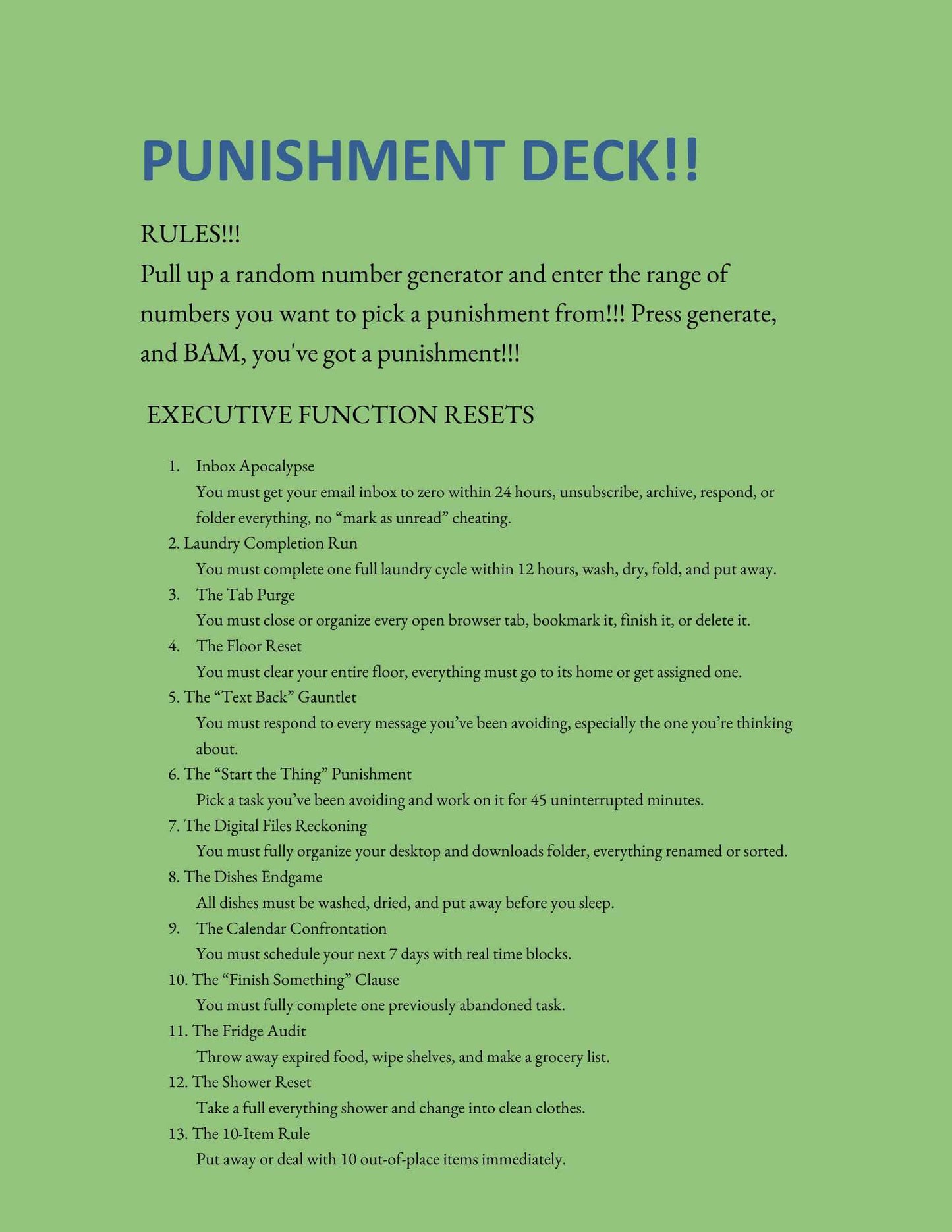 Expedition ADHD:A live executive-function game