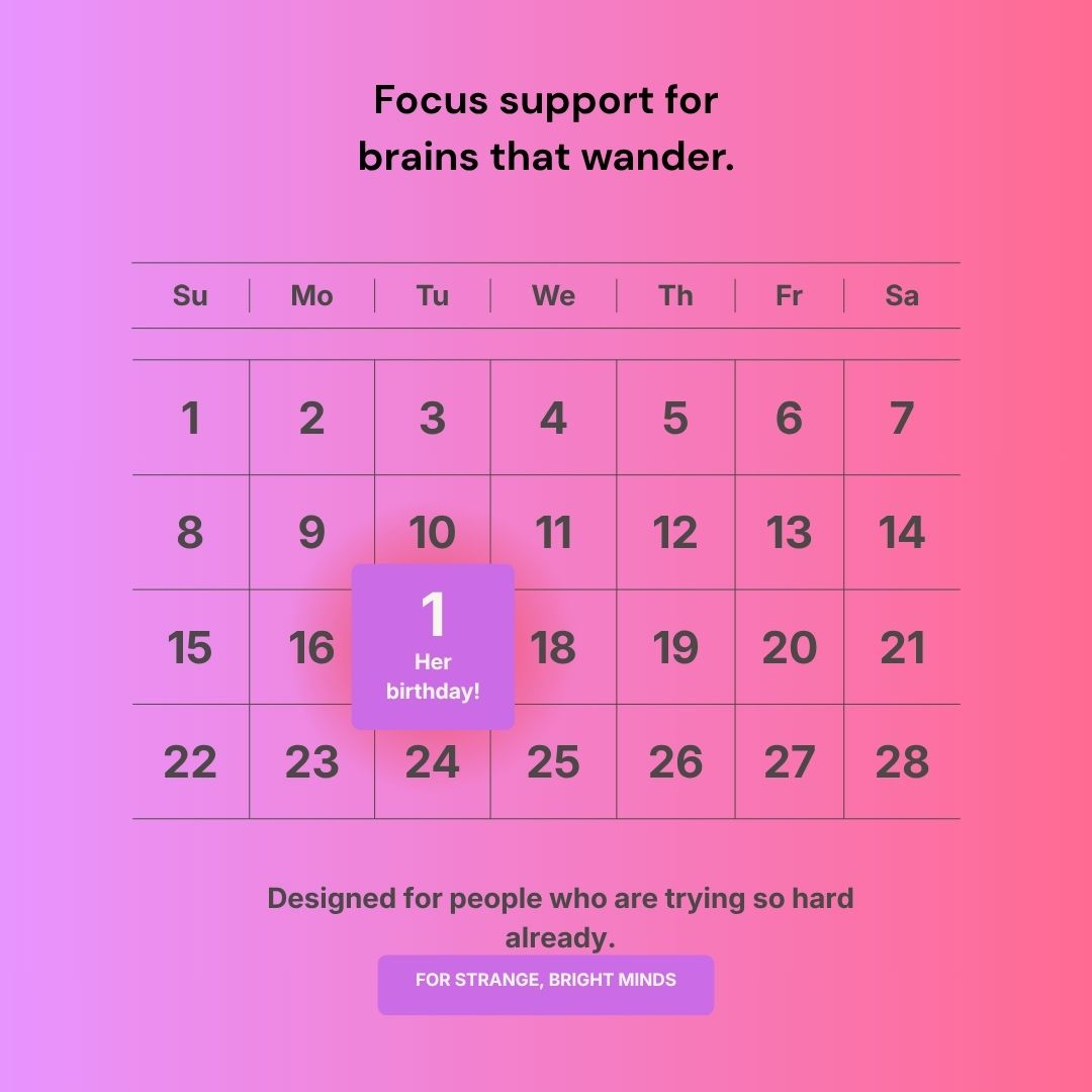 Job Hunting Survival Calendar