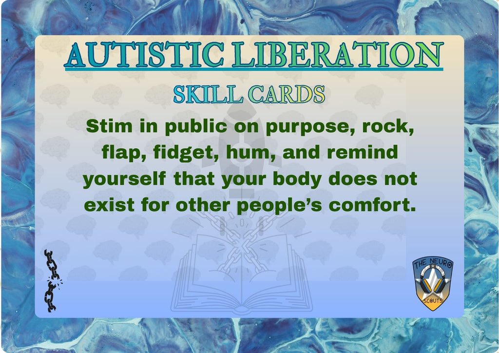 AUTISTIC LIBERATION SKILL CARDS