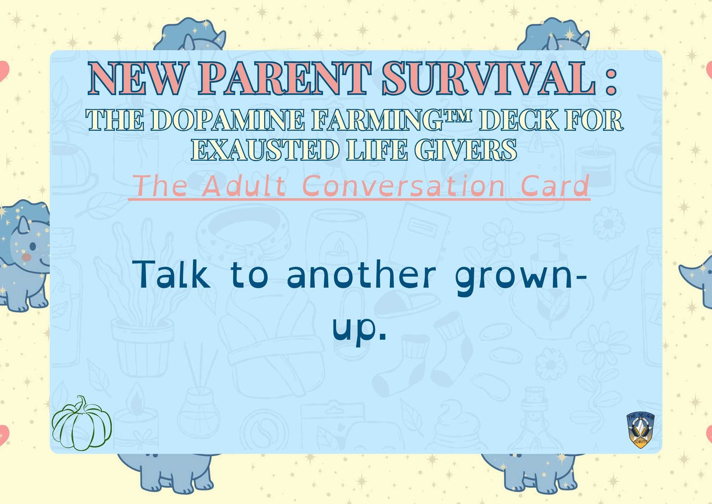 New Parent Survival Deck