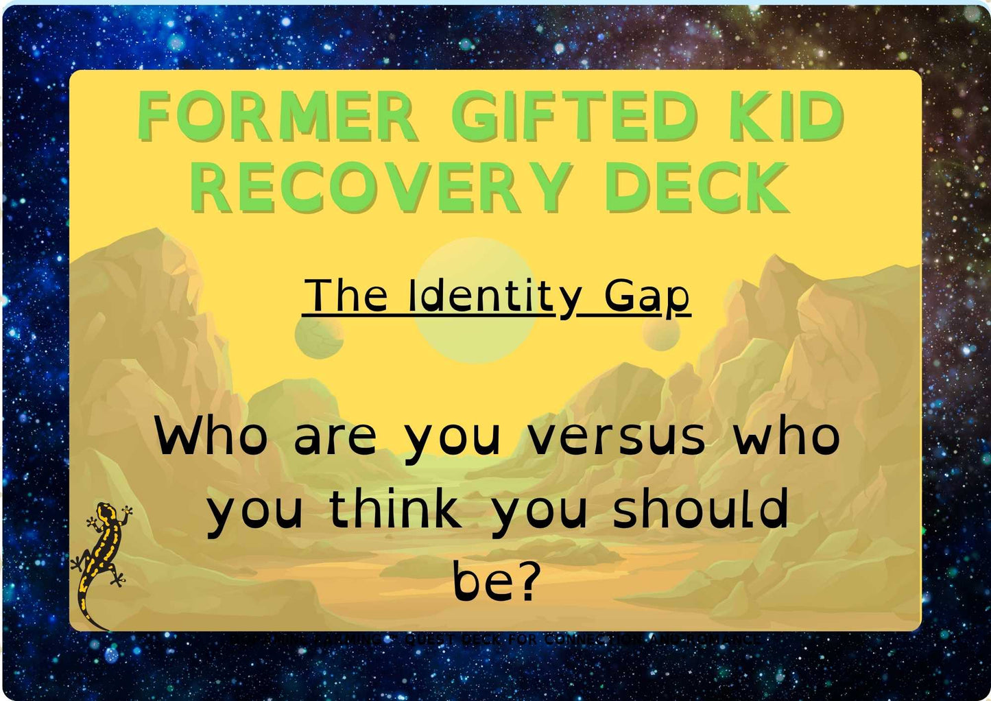 Former Gifted Child Recovery Deck