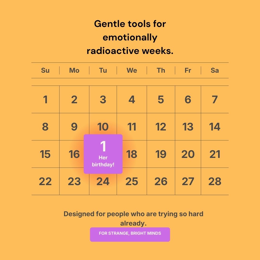 PMDD Survival Calendar