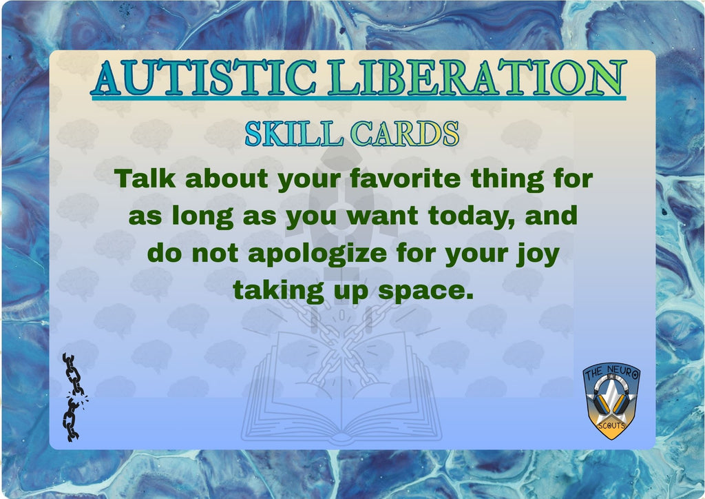 AUTISTIC LIBERATION SKILL CARDS