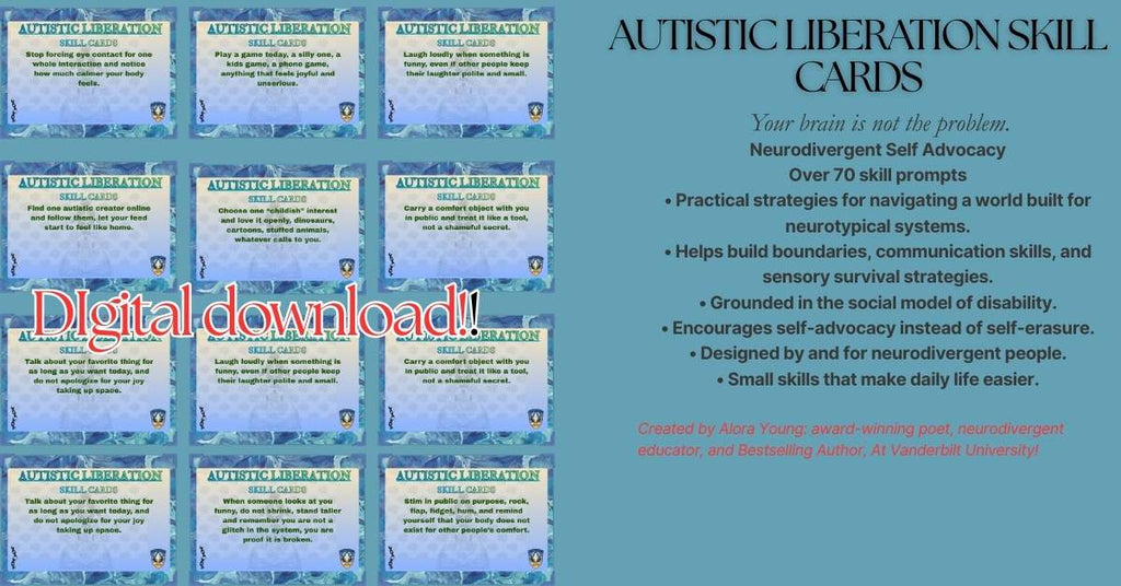 AUTISTIC LIBERATION SKILL CARDS