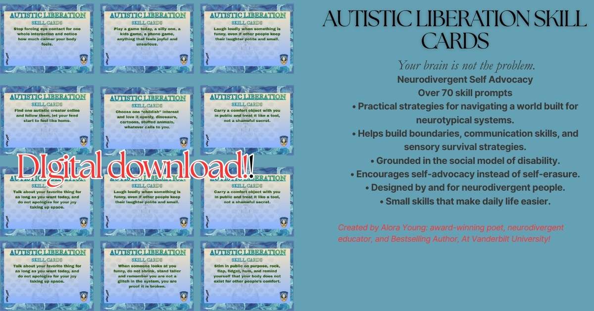 AUTISTIC LIBERATION SKILL CARDS