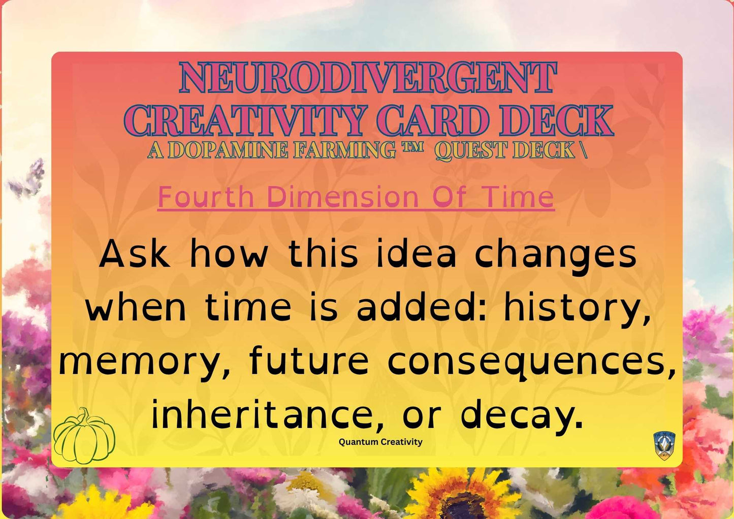 Neurodivergent Creativity Deck