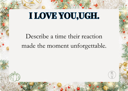 I love you, UGH!
