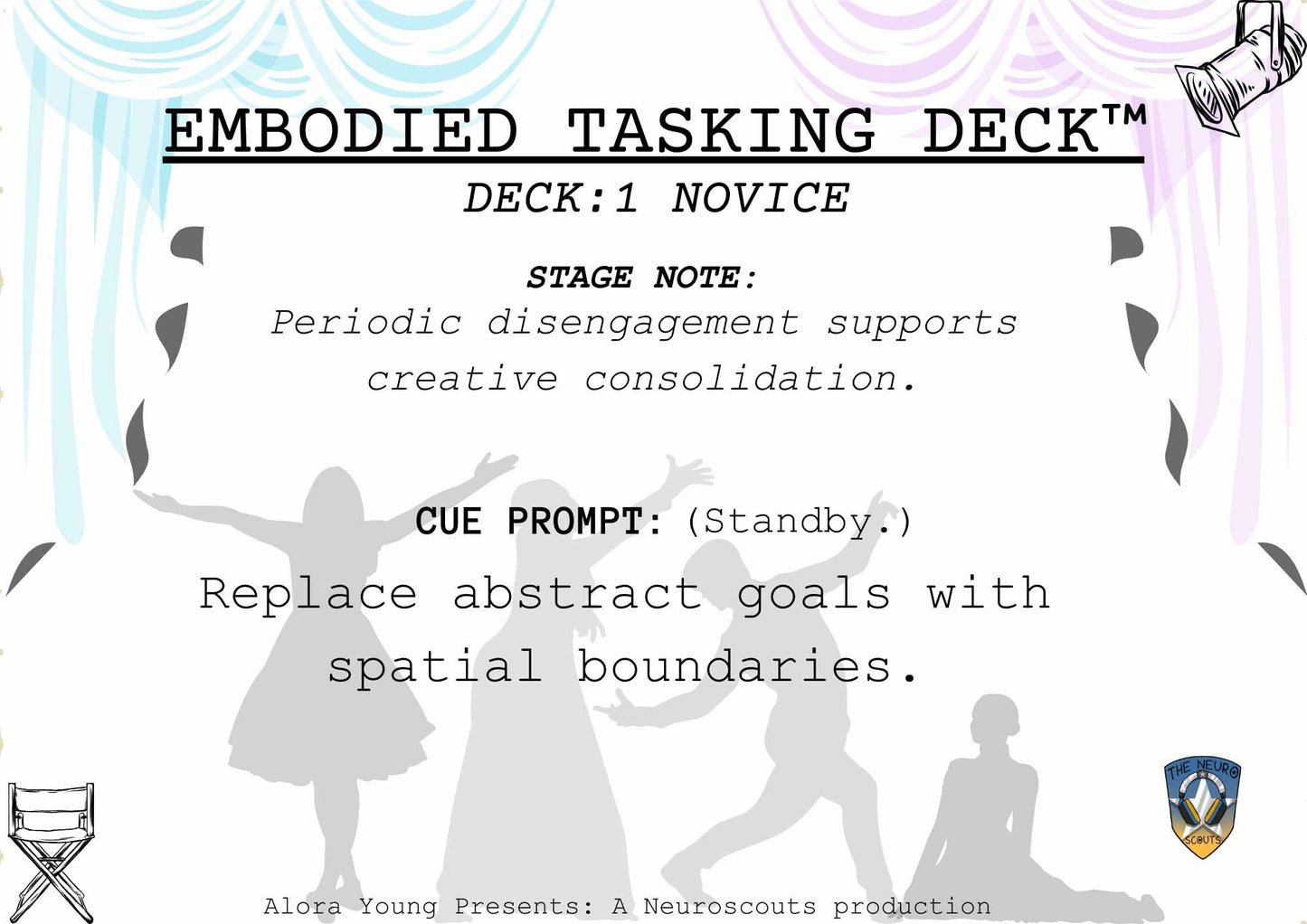 EMBODIED TASKING DECK:NOVICE